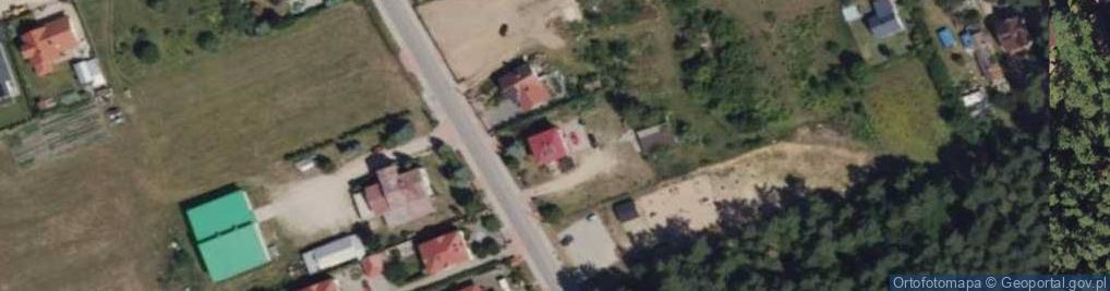 Zdjęcie satelitarne Szmaragdowa ul.