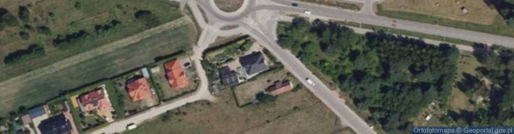 Zdjęcie satelitarne Szmaragdowa ul.