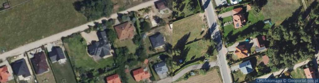 Zdjęcie satelitarne Szmaragdowa ul.