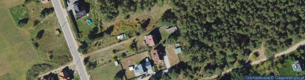 Zdjęcie satelitarne Szmaragdowa ul.