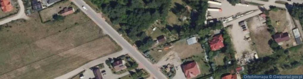 Zdjęcie satelitarne Szmaragdowa ul.