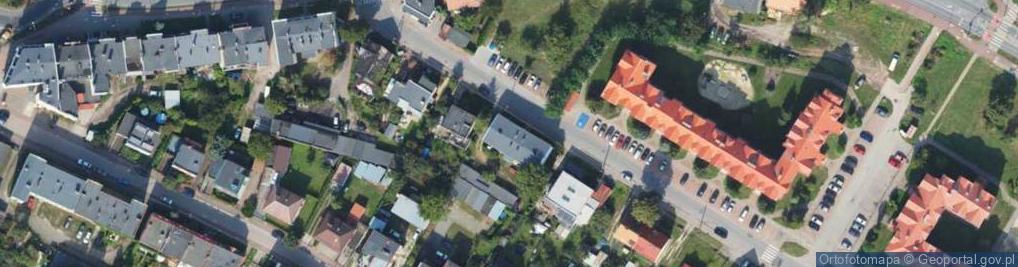 Zdjęcie satelitarne Szeroka ul.