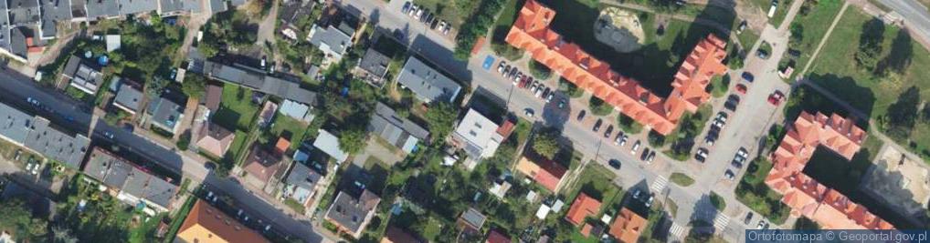 Zdjęcie satelitarne Szeroka ul.