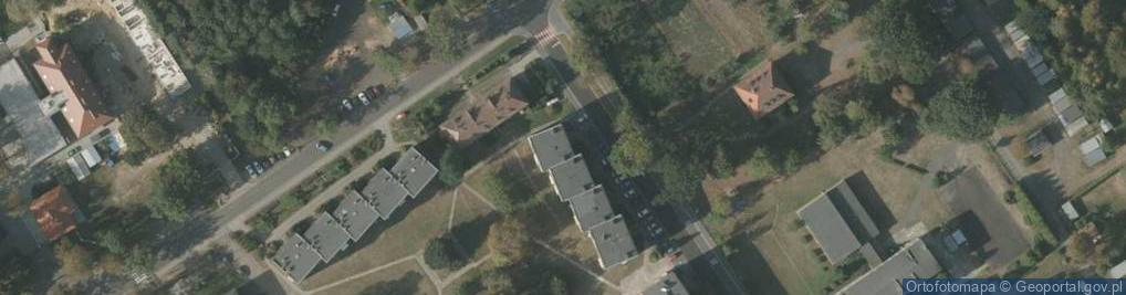 Zdjęcie satelitarne Szkolna ul.