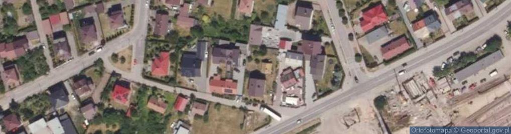 Zdjęcie satelitarne Szkolna ul.