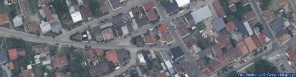 Zdjęcie satelitarne Szkolna ul.