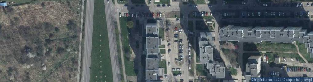 Zdjęcie satelitarne Szaniawskiego Jerzego ul.