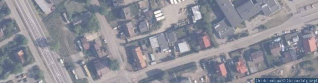 Zdjęcie satelitarne Szkolna ul.