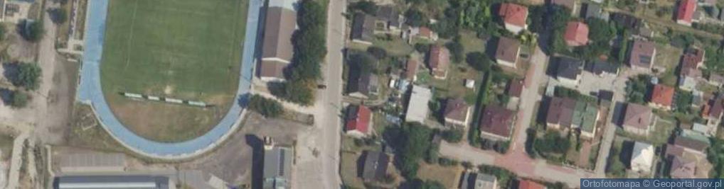 Zdjęcie satelitarne Szkolna ul.