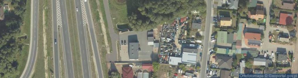 Zdjęcie satelitarne Szczecińska ul.