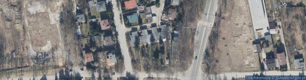 Zdjęcie satelitarne Szafirowa ul.