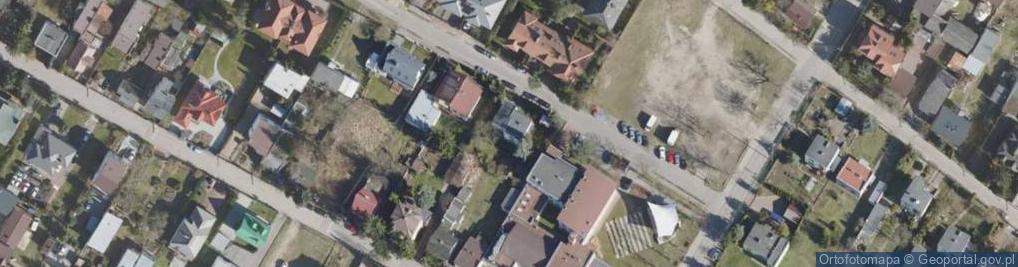 Zdjęcie satelitarne Szczęśliwa ul.