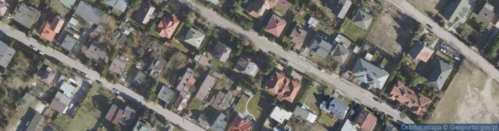 Zdjęcie satelitarne Szczęśliwa ul.