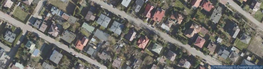 Zdjęcie satelitarne Szczęśliwa ul.