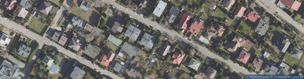 Zdjęcie satelitarne Szczęśliwa ul.