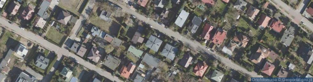 Zdjęcie satelitarne Szczęśliwa ul.
