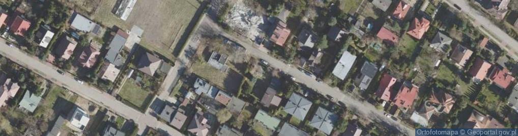 Zdjęcie satelitarne Szczęśliwa ul.