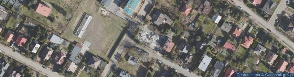 Zdjęcie satelitarne Szczęśliwa ul.