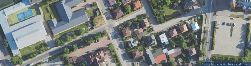 Zdjęcie satelitarne Szkolna ul.