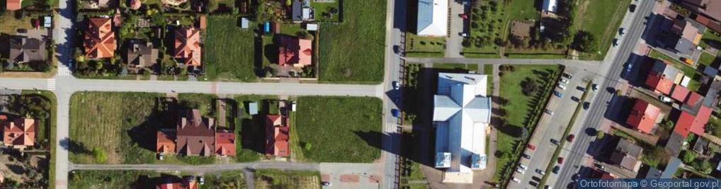 Zdjęcie satelitarne Szafirowa ul.