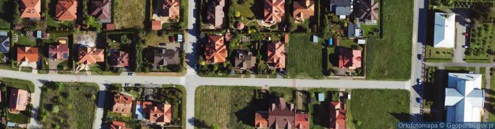 Zdjęcie satelitarne Szafirowa ul.