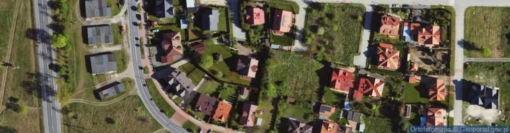 Zdjęcie satelitarne Szafirowa ul.