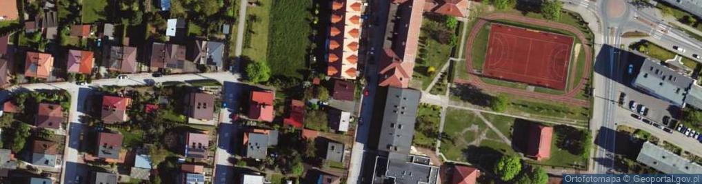 Zdjęcie satelitarne Szkolna ul.