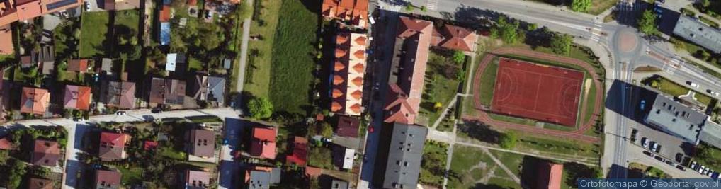 Zdjęcie satelitarne Szkolna ul.