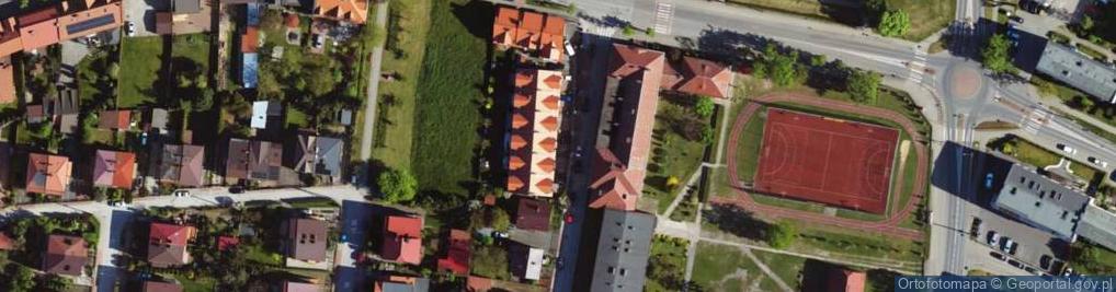 Zdjęcie satelitarne Szkolna ul.