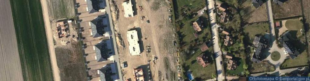 Zdjęcie satelitarne Szumiących Traw ul.