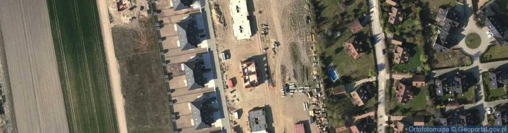 Zdjęcie satelitarne Szumiących Traw ul.