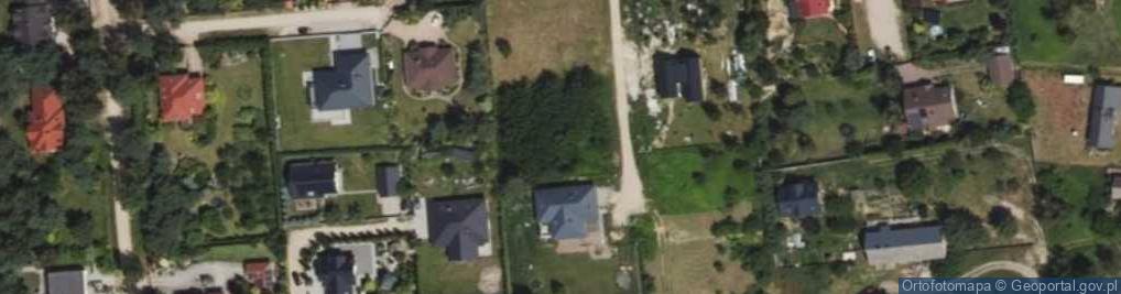 Zdjęcie satelitarne Szmaragdowa ul.