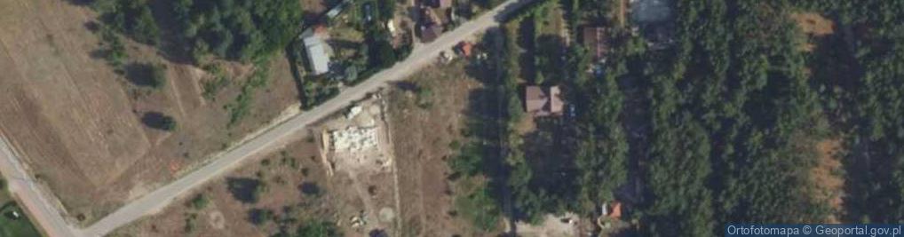 Zdjęcie satelitarne Szmaragdowa ul.