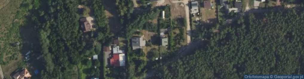 Zdjęcie satelitarne Szmaragdowa ul.