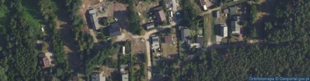 Zdjęcie satelitarne Szmaragdowa ul.