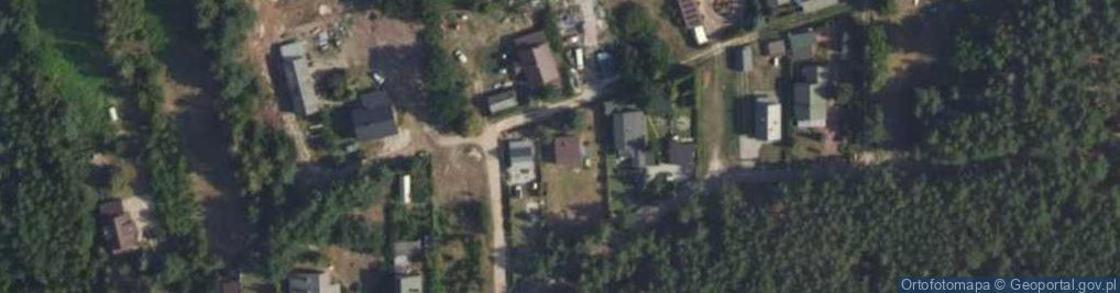 Zdjęcie satelitarne Szmaragdowa ul.