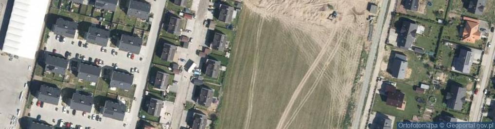 Zdjęcie satelitarne Szczęśliwa ul.