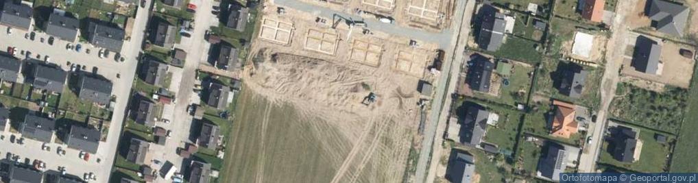 Zdjęcie satelitarne Szczęśliwa ul.