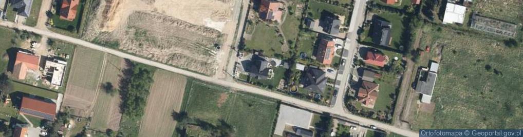 Zdjęcie satelitarne Szczęśliwa ul.