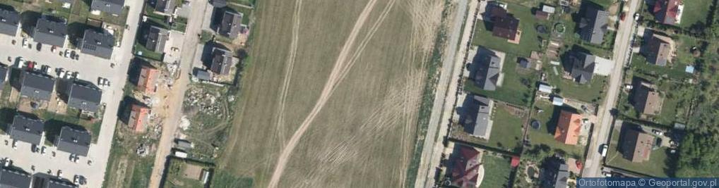 Zdjęcie satelitarne Szczęśliwa ul.