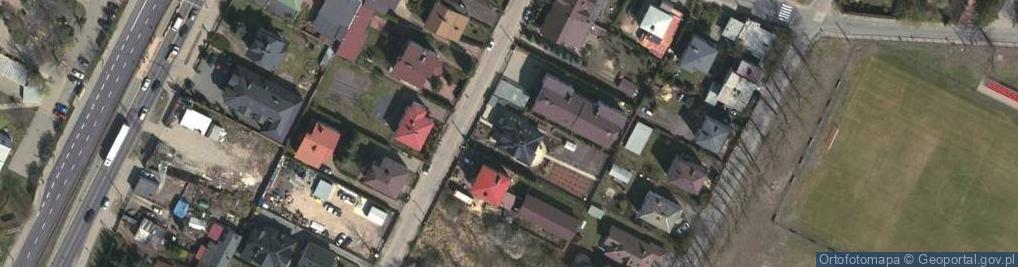 Zdjęcie satelitarne Szczęśliwa ul.