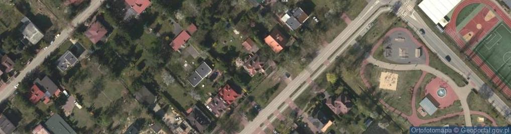 Zdjęcie satelitarne Szkolna ul.