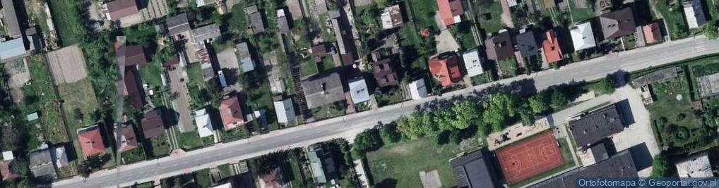 Zdjęcie satelitarne Szkolna I ul.