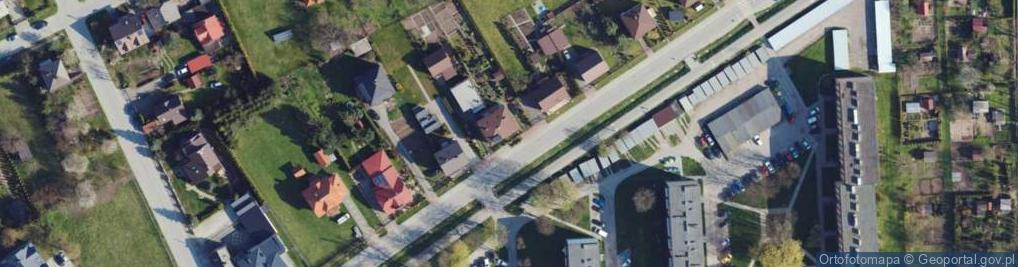 Zdjęcie satelitarne Szewska ul.