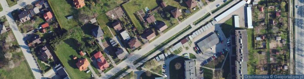 Zdjęcie satelitarne Szewska ul.
