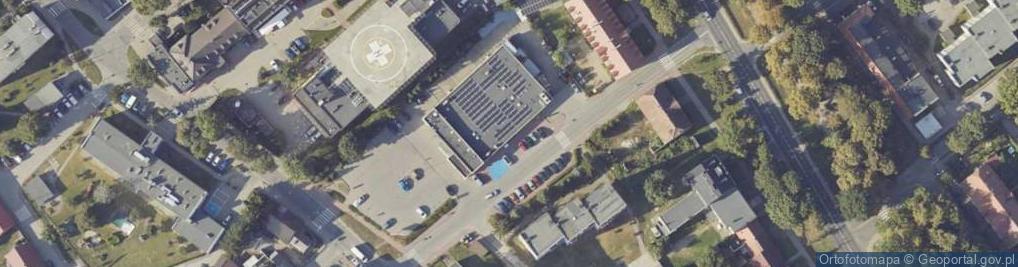 Zdjęcie satelitarne Szeroka ul.