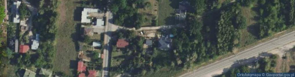 Zdjęcie satelitarne Szczęśliwa ul.