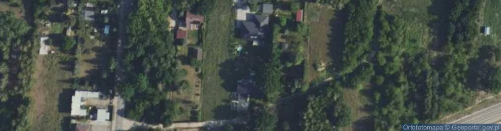 Zdjęcie satelitarne Szczęśliwa ul.