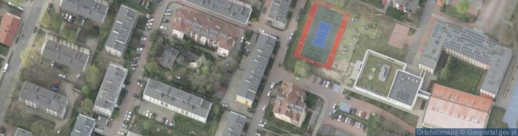 Zdjęcie satelitarne Szkolna ul.