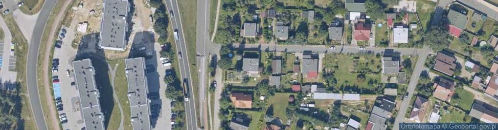 Zdjęcie satelitarne Szkolna ul.